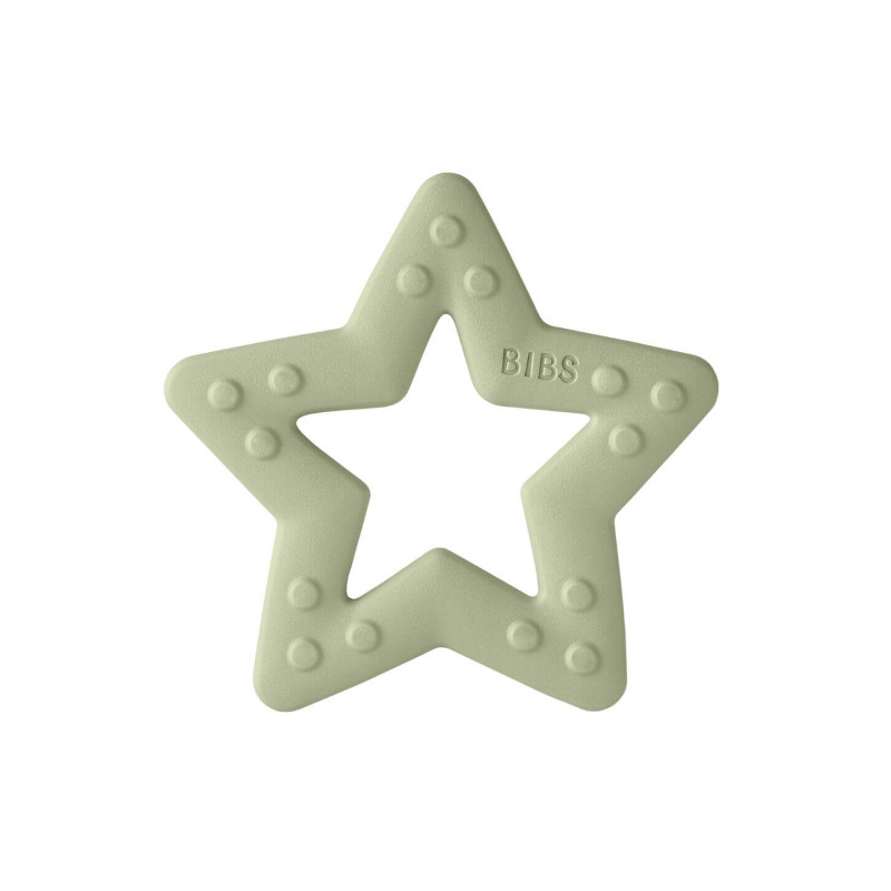 Bibs Teether Baby Bitie Star Sage