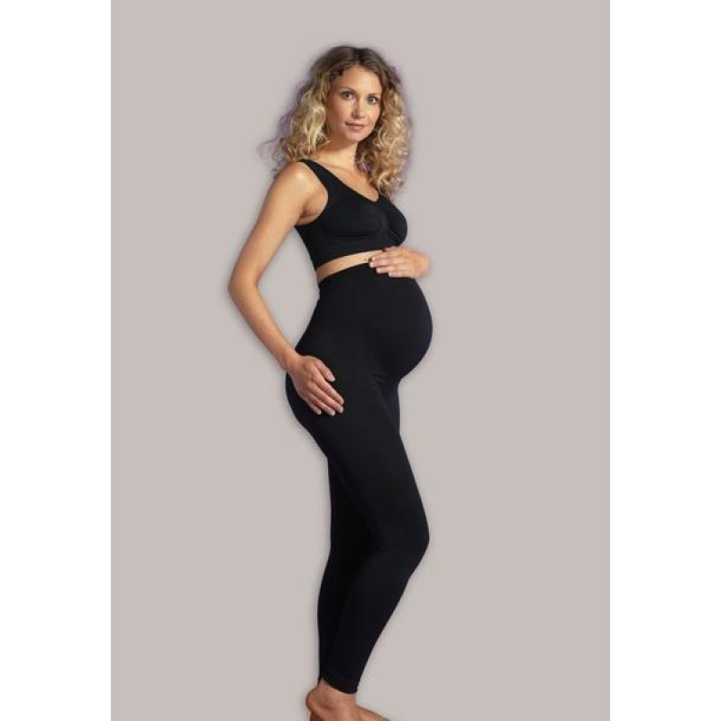 Maternity Support Leggings Recycled Black L