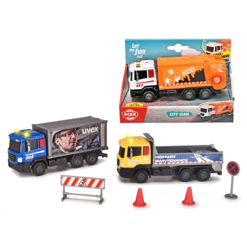 Dickie Toys Dickie Auto City Team 17cm