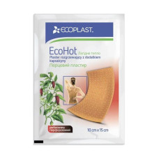 Ecoplast Patch ECOHOT 10x15 cm, Warming Pepper