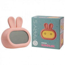 Mary's Alarm clock RABBIT Pink 0.4W 120x76x117mm