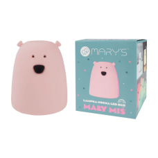 Mary's Lamp LED LITTLE BEAR Pink RGB+WW /NB 3 x AAA 1.5V battery (not included)