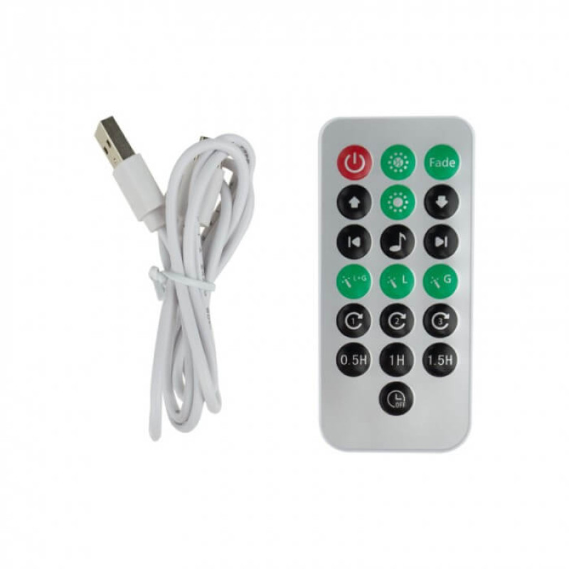 Mary's Projector with remote control UFO GALAKTYKA RGBW 150 x 145 x 104mm