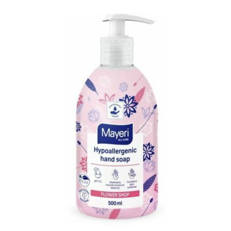 MAYERI All-Care hypoallergenic liquid soap Flower Shop 500ml F898