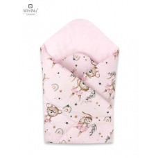 Miminu KIECZMERSKI Standard Baby Swaddle 75x75 cm MIMINU DESIGN Little Ballerina