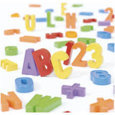 Quercetti SACC PEG LETTERS & NUMBERS
