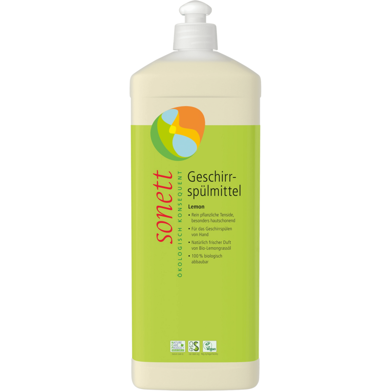 Sonett Dishwashing Liquid with Lemongrass 1l