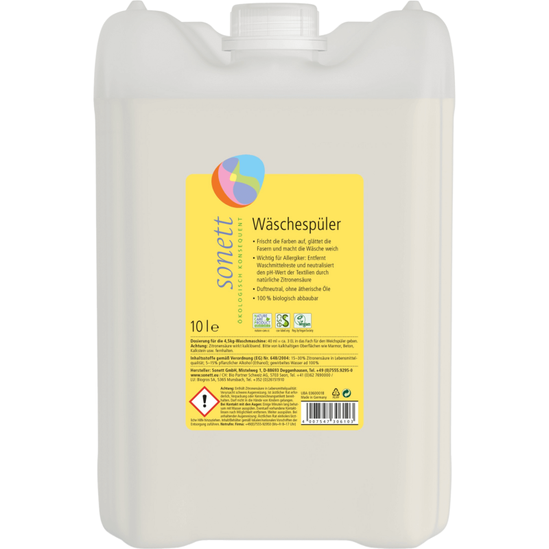 Sonett VLaundry rinse aid 10l