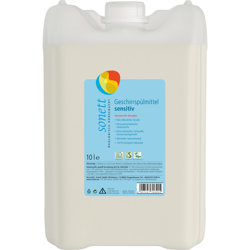 Sonett Dishwashing detergent NEUTRAL 10l