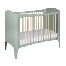 TROLL WAVE cot 120x60cm Light Green/WAX COT-WA0638