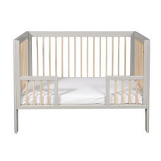 TROLL Cot Conversion Rail LUKAS SoftGrey/Wax ACS-RA0540