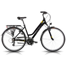 Arkus&Romet bicycle Gazela, 28" 19" L, black/yellow (2023)