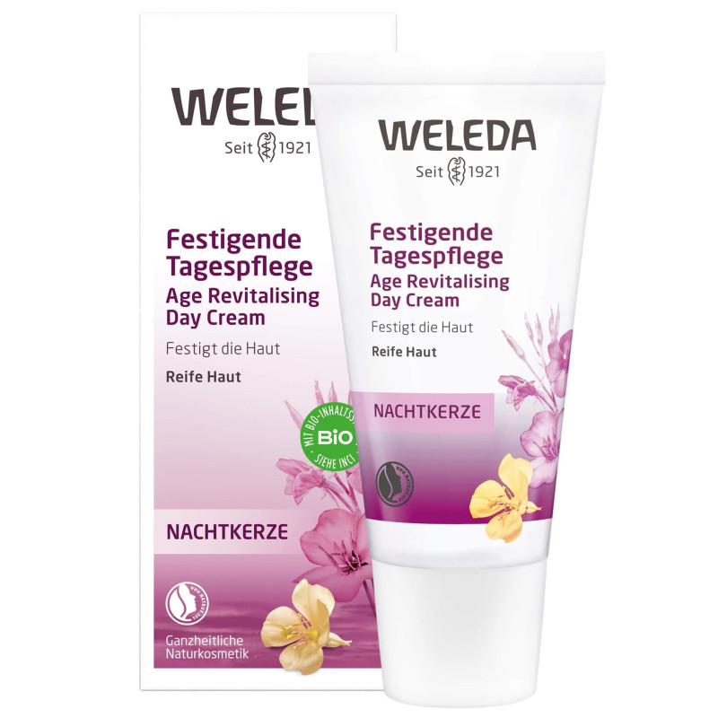 Weleda Day Cream, Revitalizing, with Evening Primrose, 30 ml