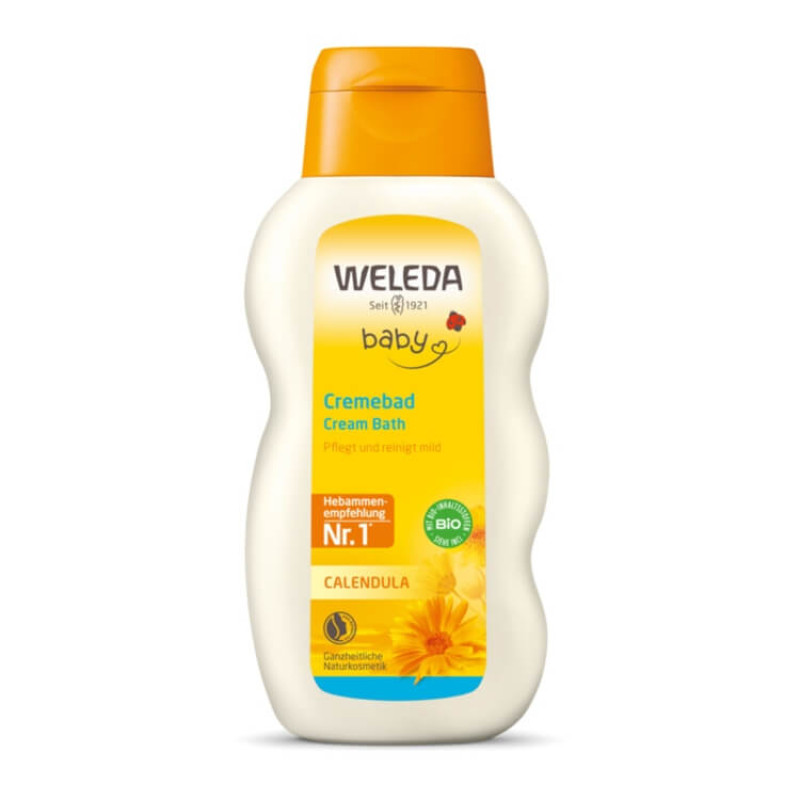 Weleda Bath Cream for Children with Calendula, 200 ml