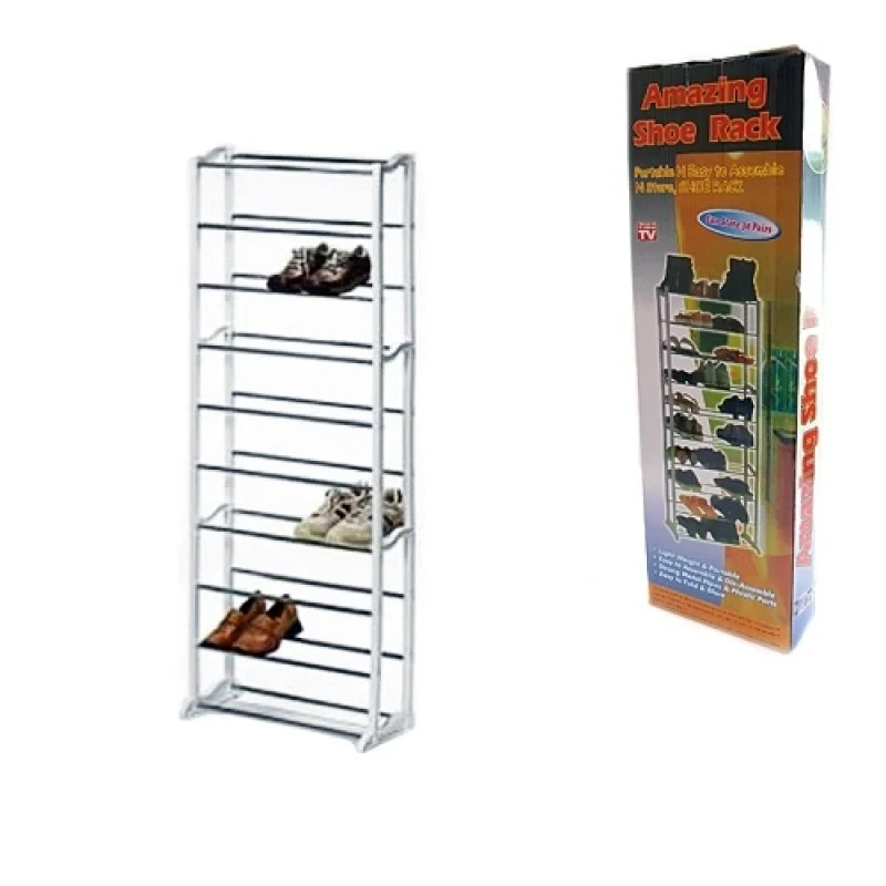 MPORT Multi-level shoe shelf M12a 140x52 cm