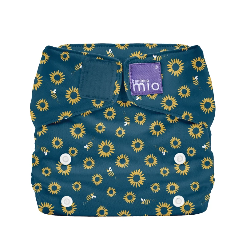 BAMBINO MIO SOLO Sunflower Power reusable diaper, one size