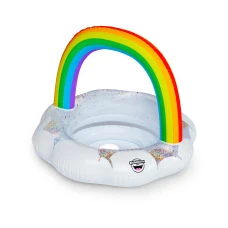 BigMouth Inflatable float with Holder rainbow Lil' Float BMLF-0014-EU