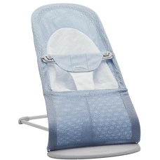 BABYBJORN Bouncer Balance Soft Mesh, Sky Blue/White 005143