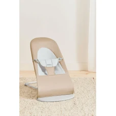 BABYBJORN Bouncer Balance Soft Woven/Jersey, Beige/Grey 005383