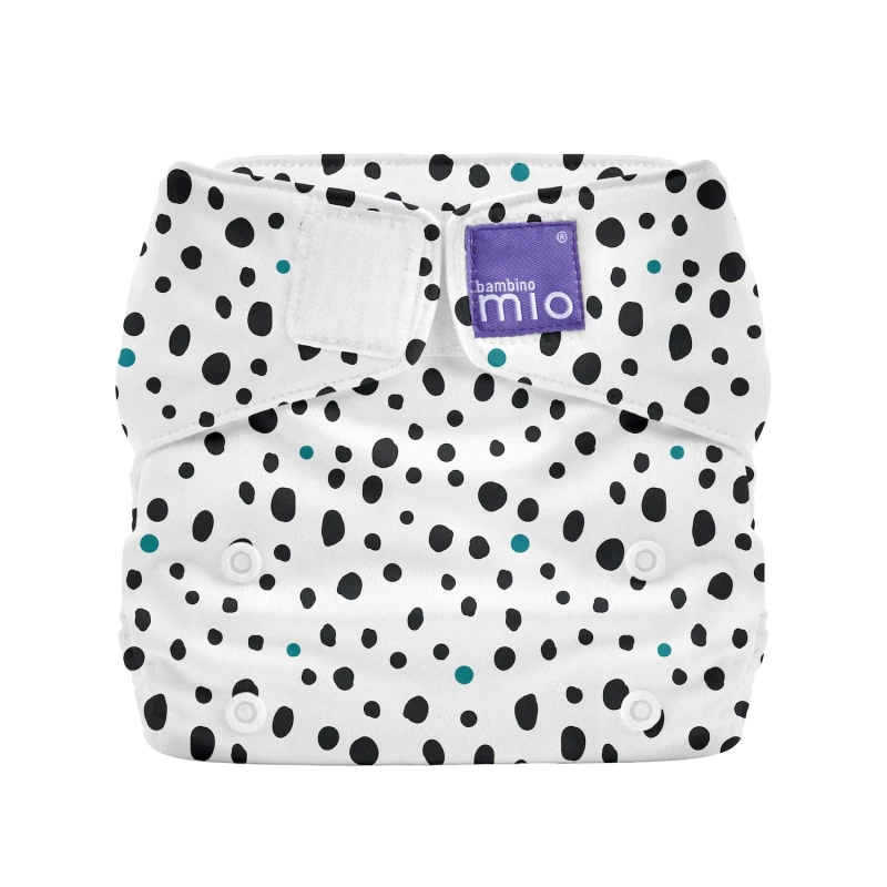 BAMBINO MIO SOLO Dalmation Dots reusable diaper, one size