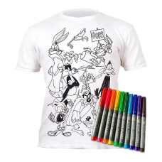 SPLAT PLANET t-shirt with washable marker LOONEY TUNES 3-4y., SP46147