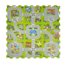 SMILY PLAY Foam floor puzzle 9pcs 31.5x31.5cm 84357