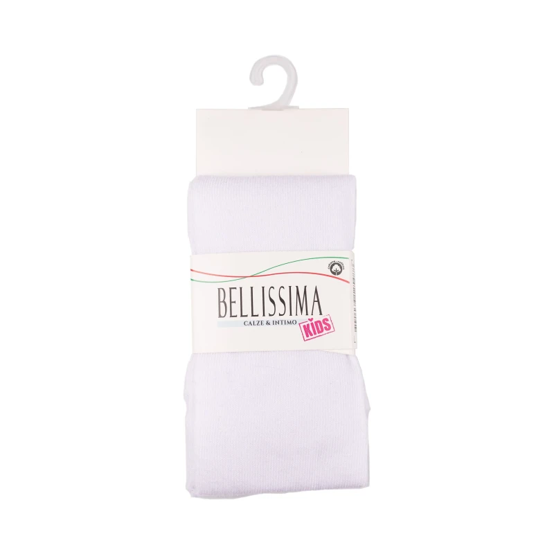 BELLISSIMA Childrens tights 110/116 size, B424 white