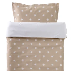 TROLL bed linen set 2D/ 130x100cm SAND STARS BCT-SET-SS