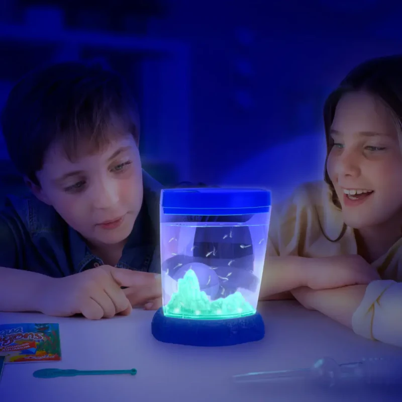 Aqua Dragons Color-Changing Deluxe Aquarium with LED Lights