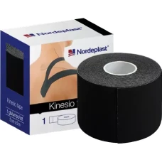 Nordeplast Kinesiology Tape 5 cm x 5 m, Black, N1