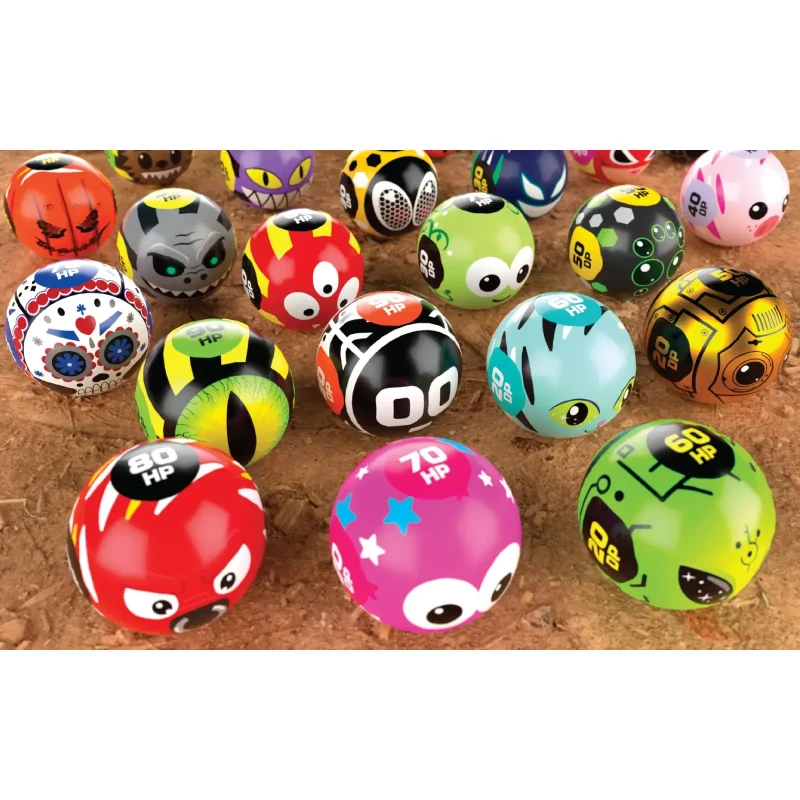 Freak Marbles Set of 6 Marbles & Skins in Totem Box UNIT