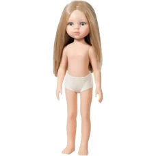 Paola Reina doll Carla Pelo Rubio Liso without clothes